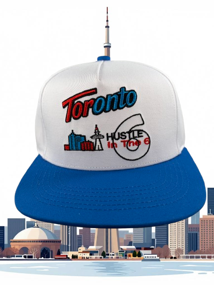 Hustle In The 6 - 6 Panels Flat Brim